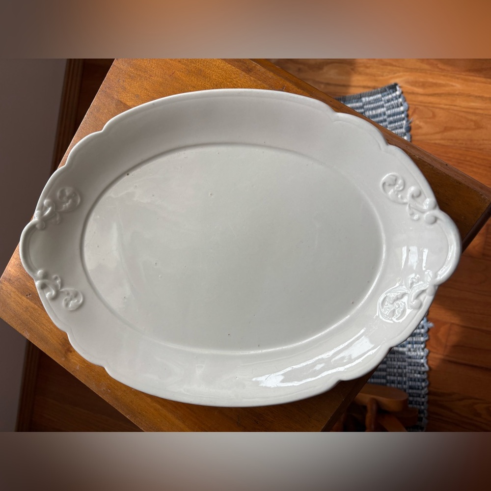 Vintage ornate platter